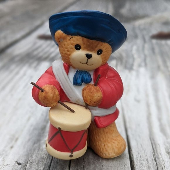 Lucy Rigg Patriotic 4th of July Figurines Vintage Set of 2 Bundle - Picture 4 of 5